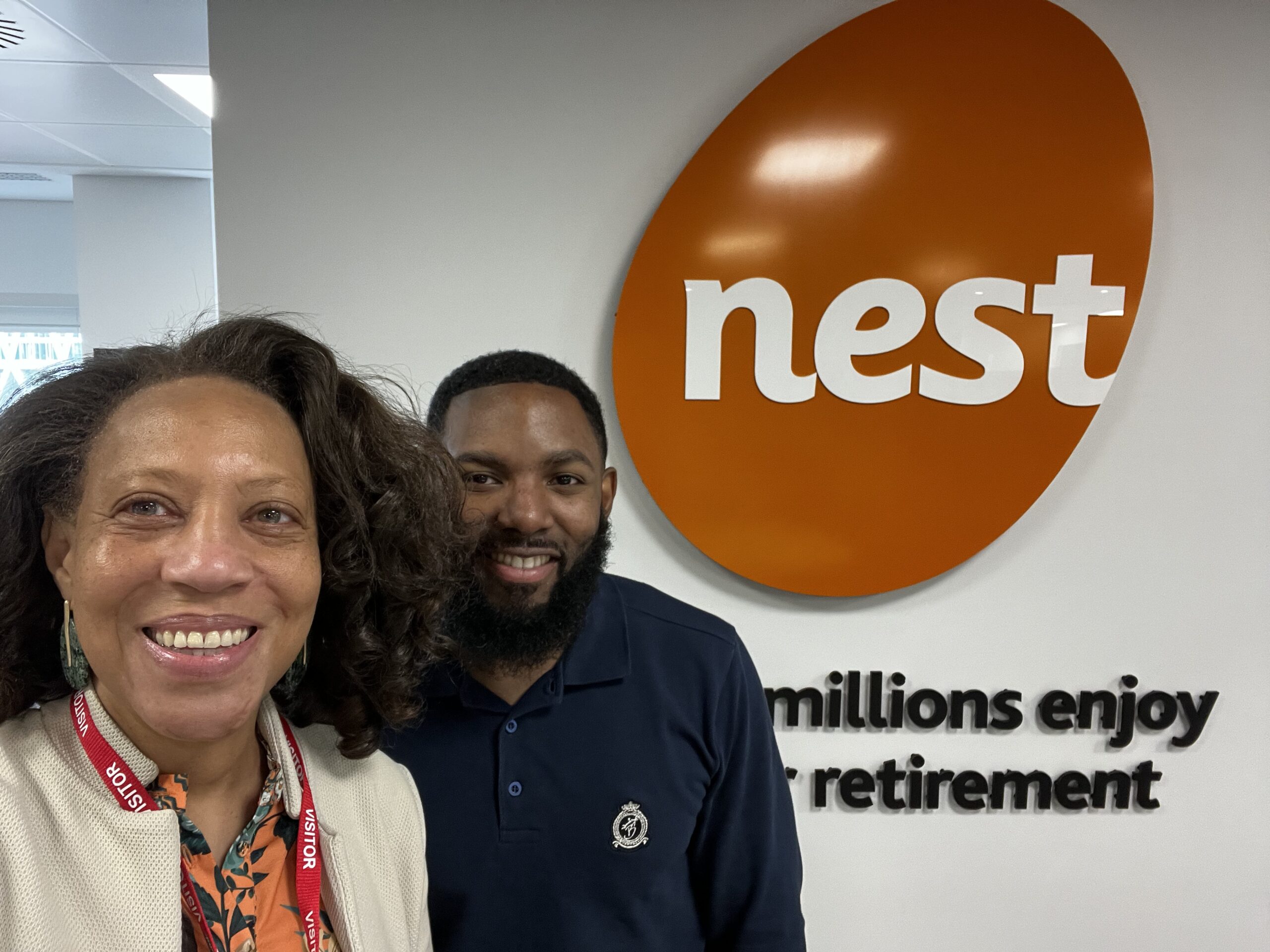 Diversity Equity and Inclusion Expert Jenny Garrett with Martell McBean Diversity, Inclusion and Wellbeing Lead at Nest.