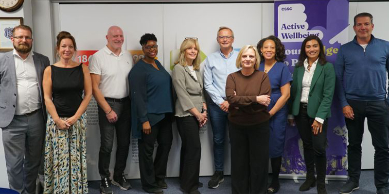CSSC board members and Jenny Garrett OBE after board-level ED&I workshop focused on inclusive leadership for membership organisations