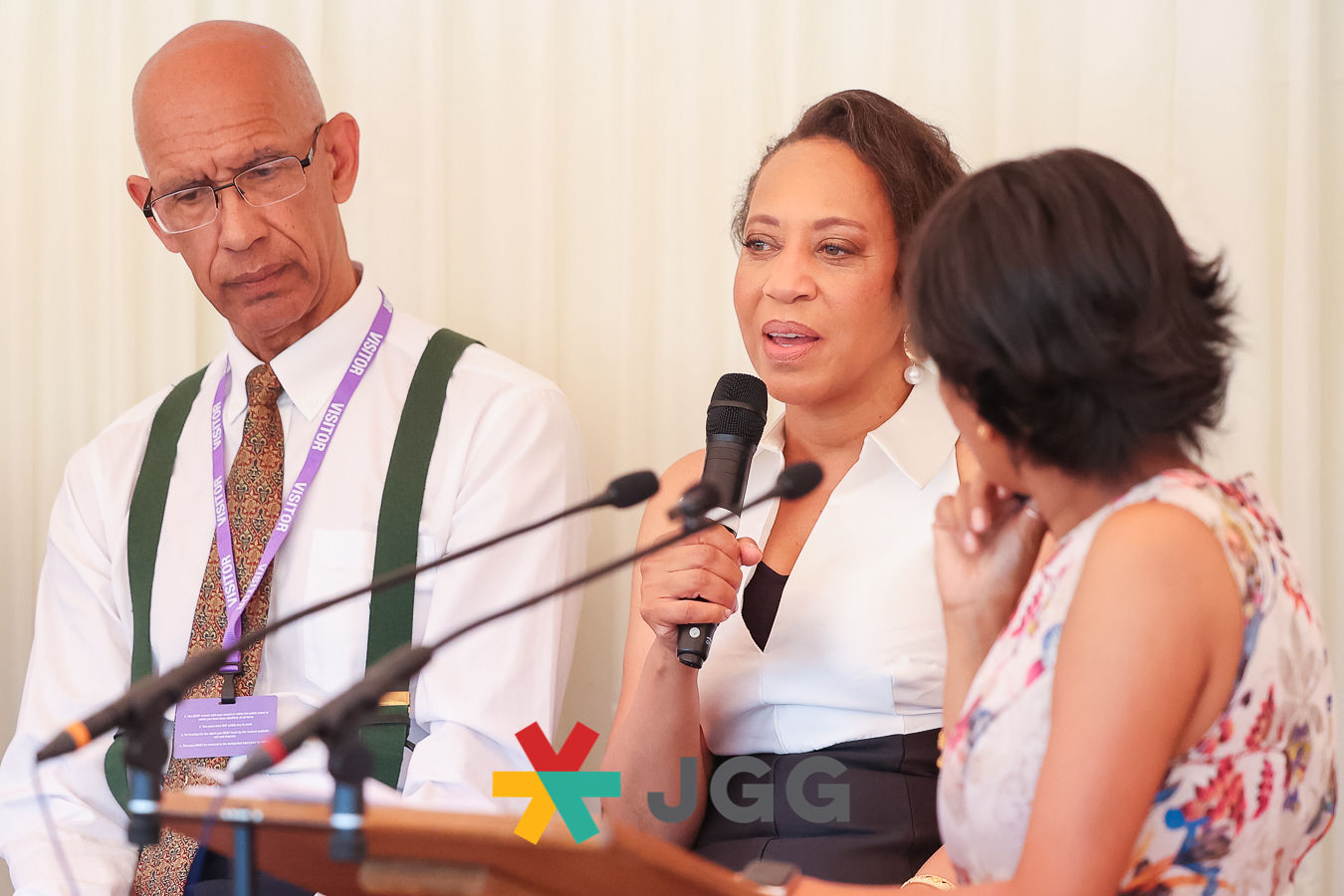 Jenny Garrett OBE, John Mak Williams - Institute of Leadership and Arti Halai